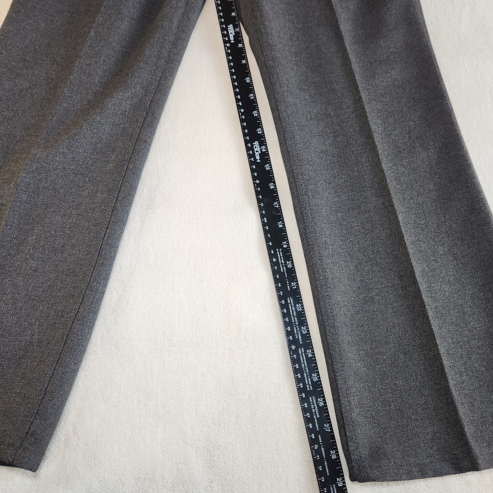 WRANGLER Wrancher Pants Mens 38x29 Heather Gray Polyester 82HK Rockabilly - Picture 5 of 8